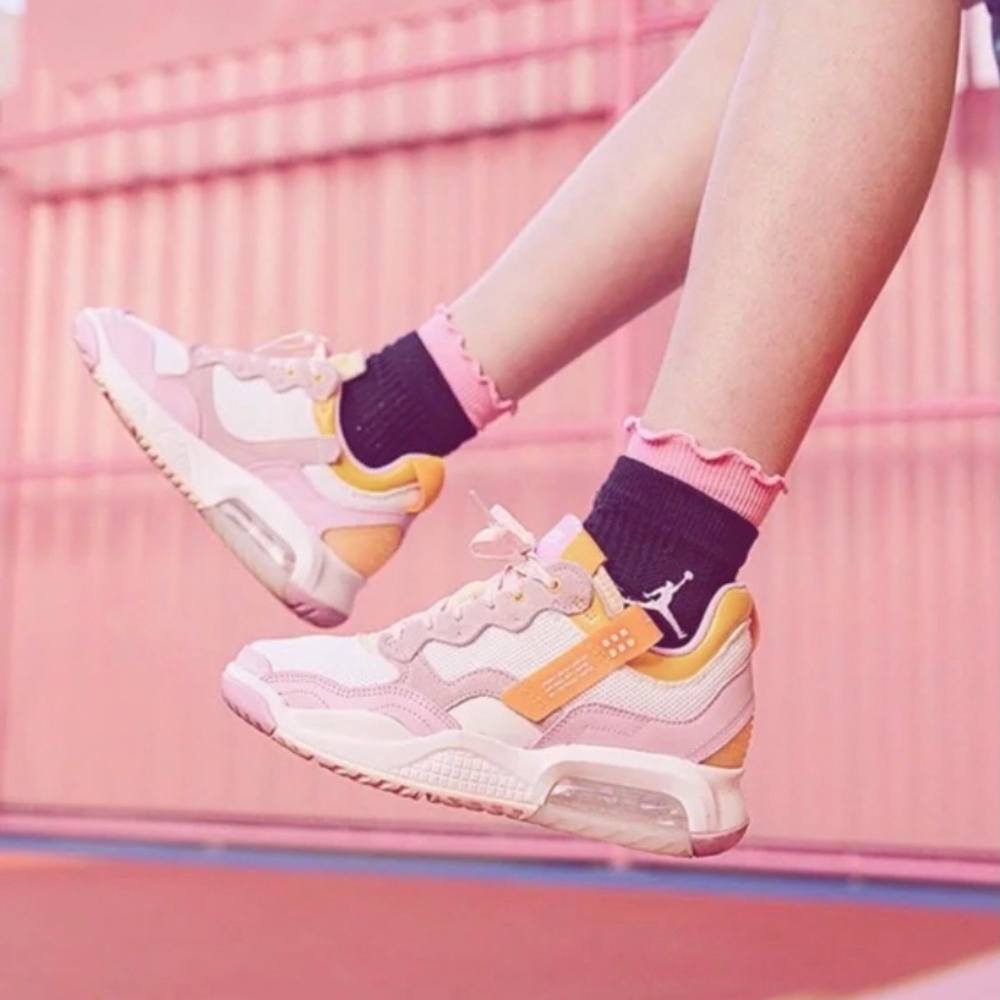 🛍SOLD💷PINK JORDAN SNEAKERS 🥰 NEW (8)